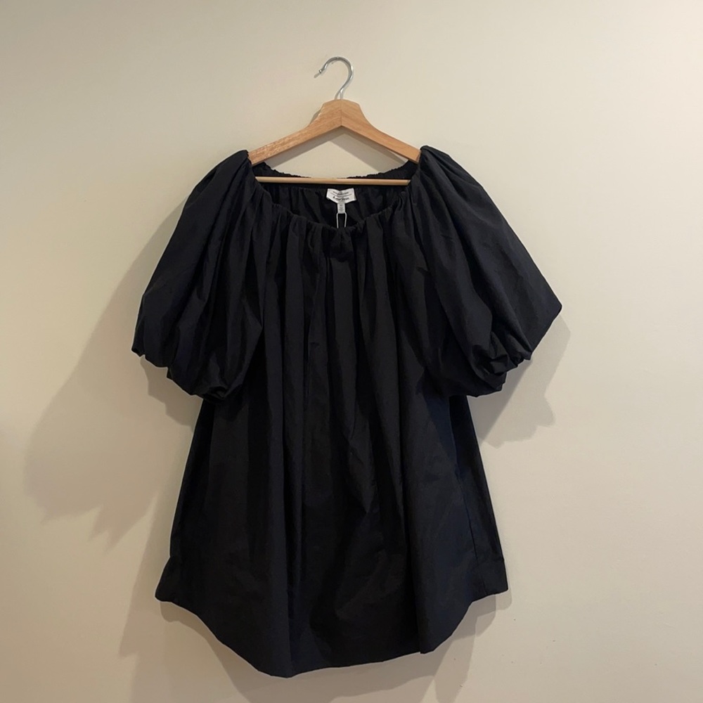& other stories black mini dress